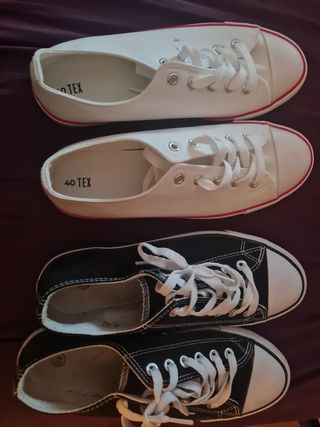 Zapatillas deportivas - 2 pares nº 40