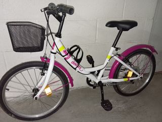 Bicicleta niña Denbike 20" paseo