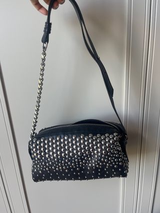 Bolso Zara - Bolso bandolera negro