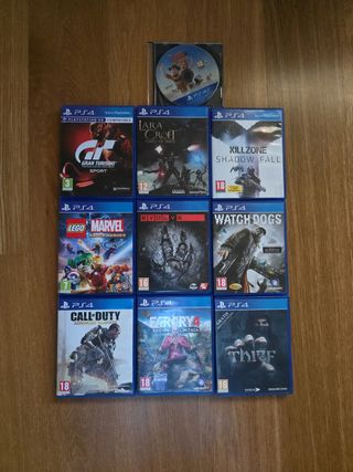 PS4 (PlayStation 4) - 17 Juegos
