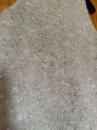 Top halter Zara gris