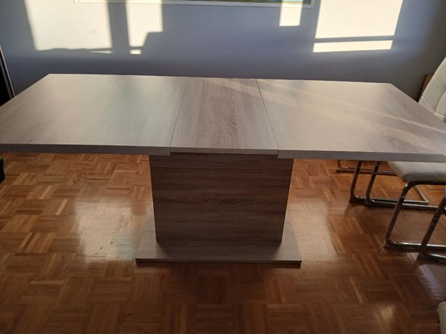 Mesa comedor extensible madera