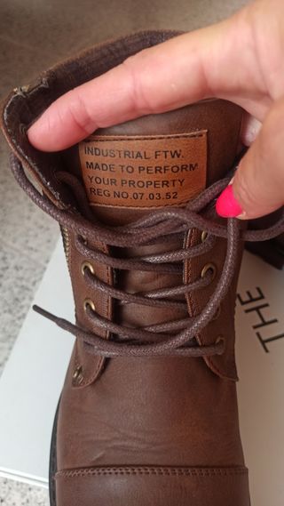 Botines Marrón Piel - Talla 40