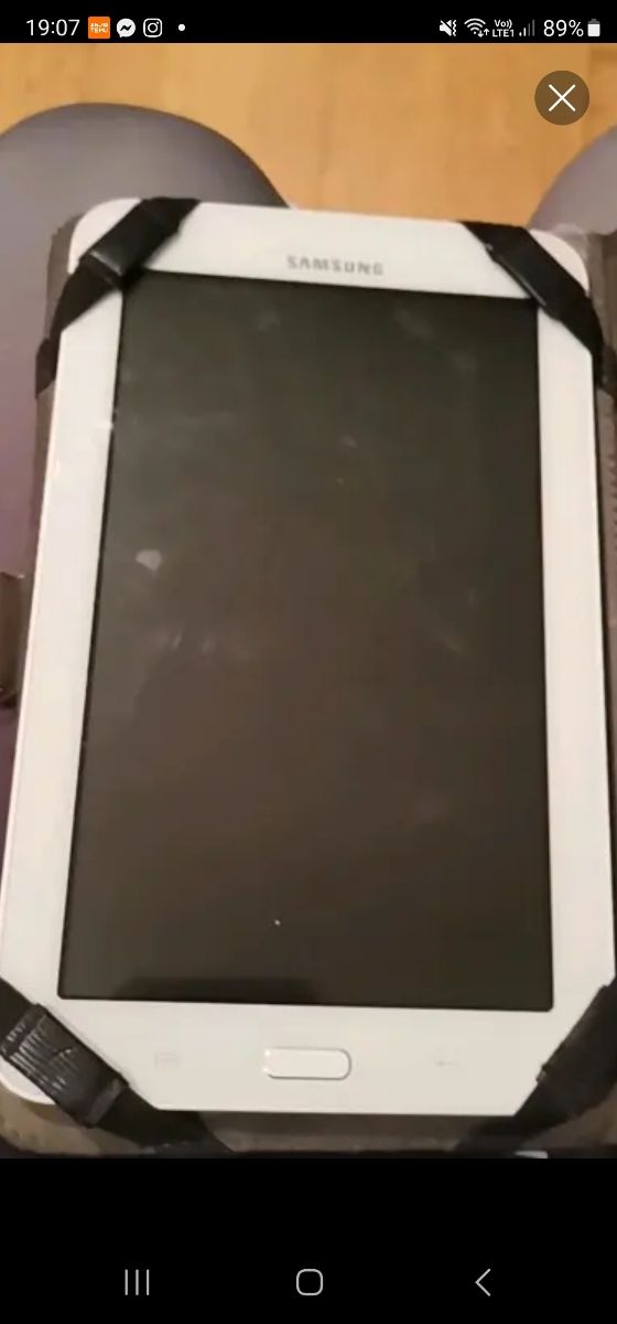 Tablet Samsung blanca