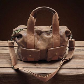 Bolso bandolera marrón
