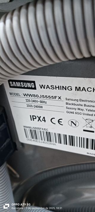 Lavadora Samsung 8kg EcoBubble