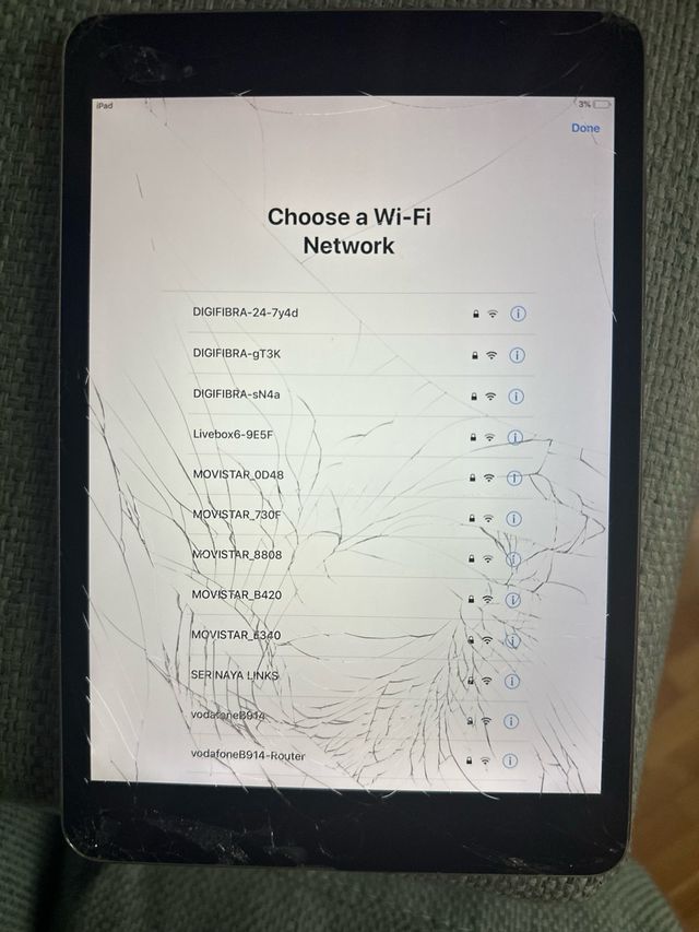 iPad mini 2 Apple - Pantalla rota