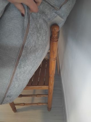 Mesa extensible de madera