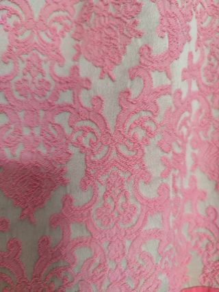 Vestido largo Collective beige/rosa