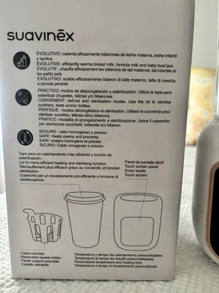 Calienta biberones y esterilizador de Suavinex
