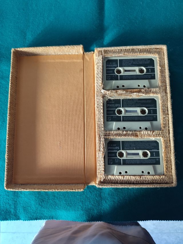 3 Cintas de cassette de mester de juglaria 10€