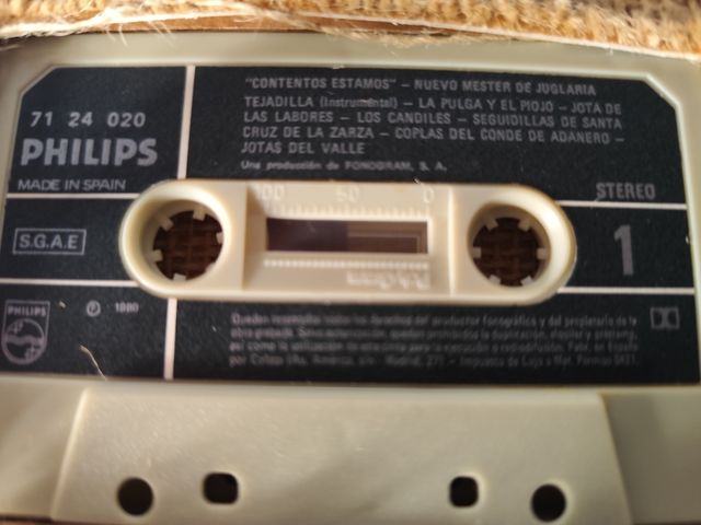 3 Cintas de cassette de mester de juglaria 10€