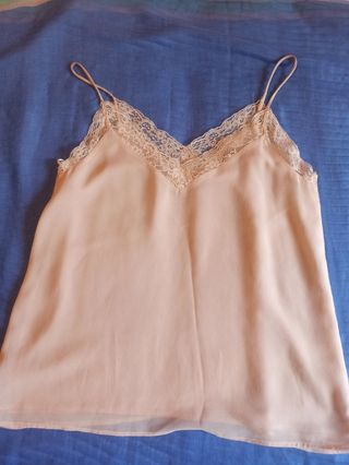 Top lencero de Zara