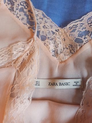 Top lencero de Zara