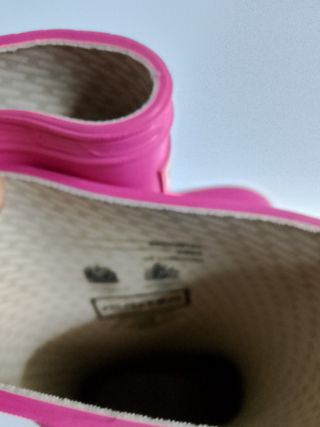 Botas Hunter niña rosa talla 30-32