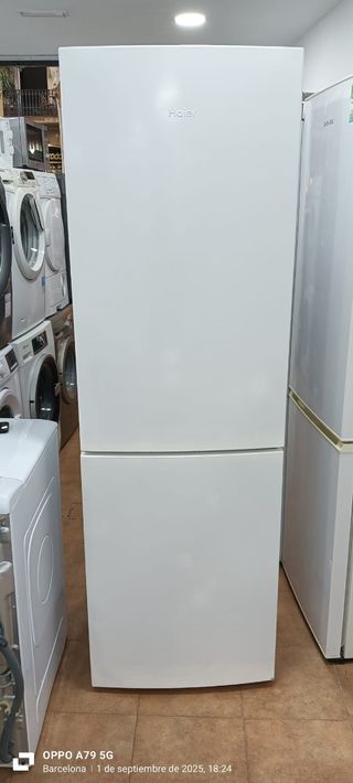 Nevera Haier combi blanca