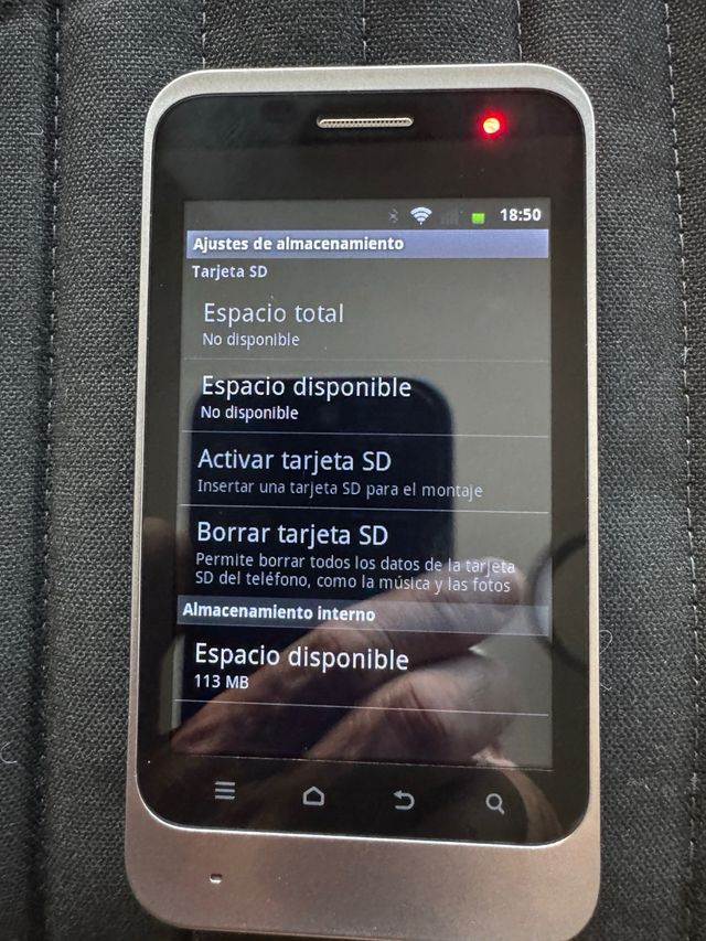 ZTE V788 - Móvil plateado