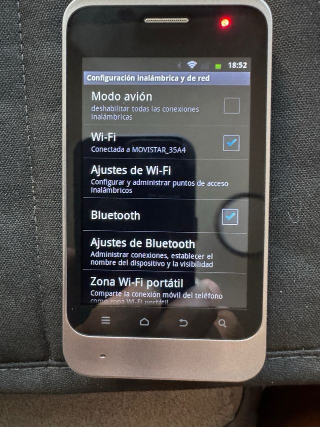 ZTE V788 - Móvil plateado