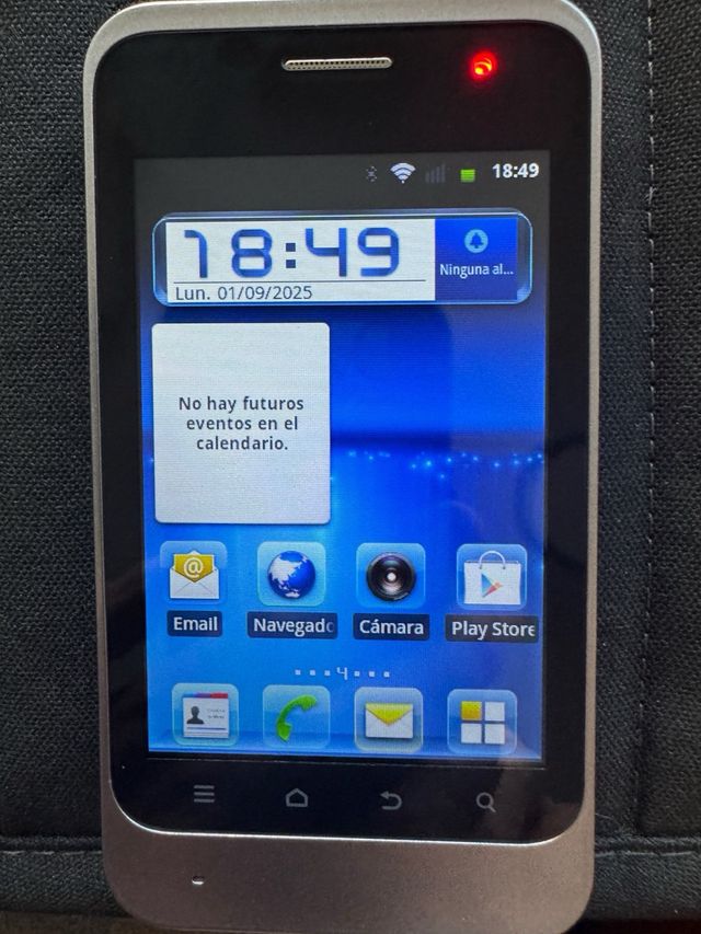 ZTE V788 - Móvil plateado