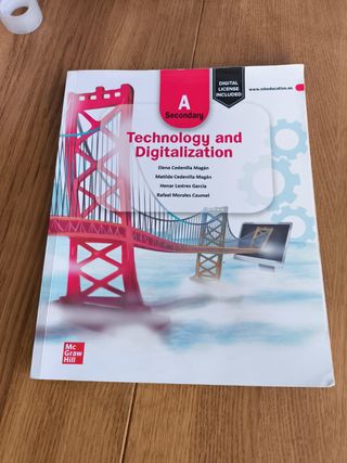 Libro de texto Technology and Digitalization 2 ESO