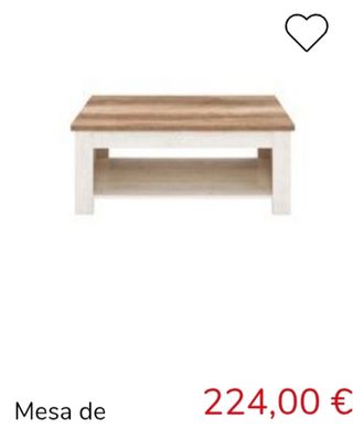Mueble y mesa pequeña salón 