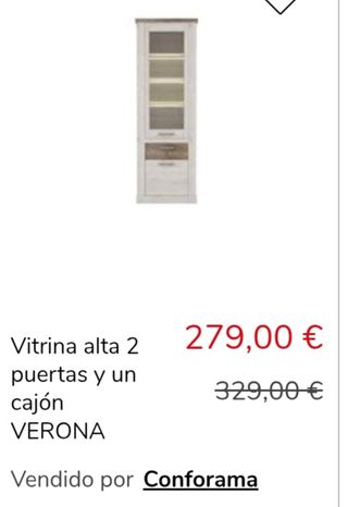 Mueble y mesa pequeña salón 