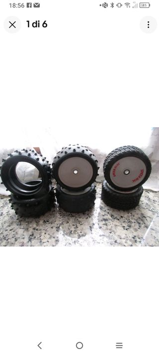Gomme Tamiya Manta Ray - 6 pezzi