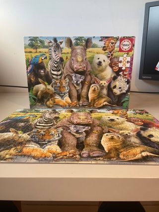 Puzzle 300 piezas animales Educa
