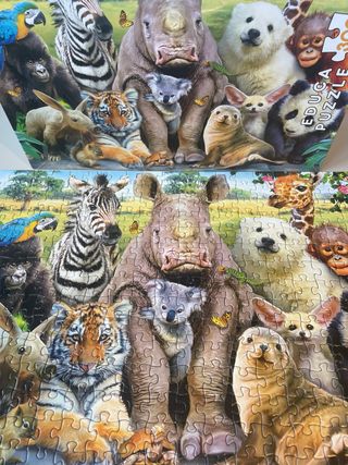 Puzzle 300 piezas animales Educa