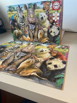 Puzzle 300 piezas animales Educa