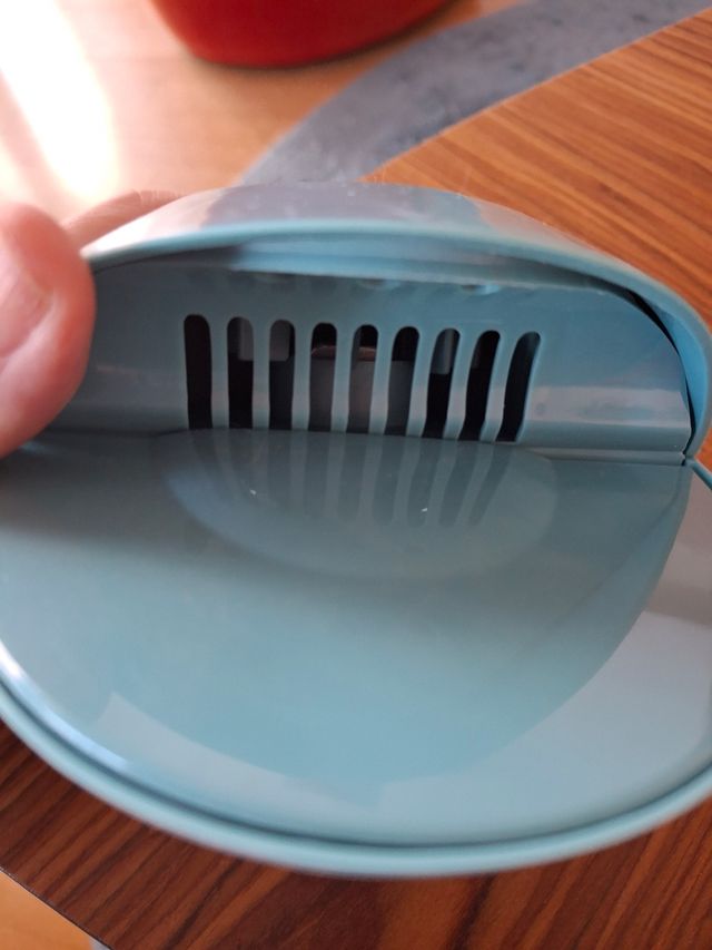 Secador de uñas azul