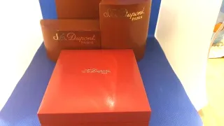 Accendino Dupont: Oro e lacca