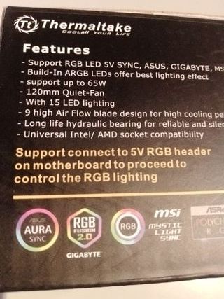 Thermaltake RGB - Disipador
