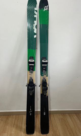 Esquís Volkl freeride 181/108 patín