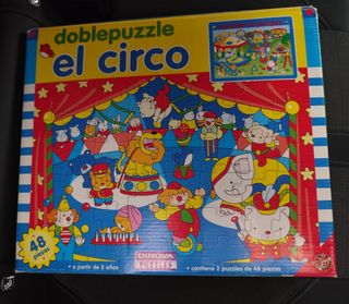 Doble Puzzle El Circo - Dinova