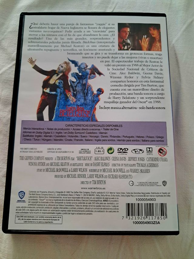 DVD Bitelchus - Michael Keaton