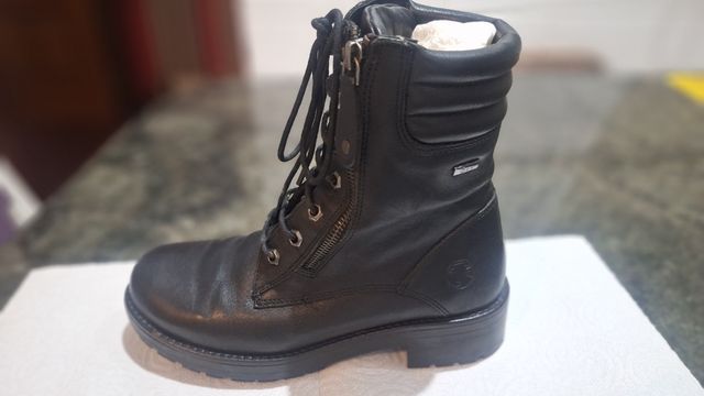 BOTA MILITAR MUJER-PIEL
