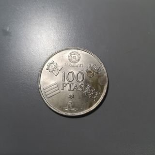 Moneda 100 Ptas España 82 año 1980
