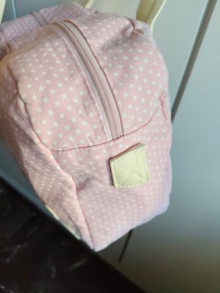 Bolso bebé Mustela: neceser rosa