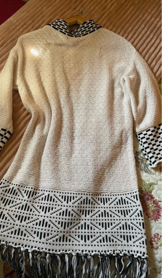 Fantástica  chaqueta flecos ,Atmosphere 