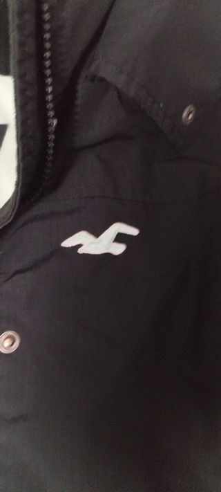 Chaqueta Hollister negra - Talla S