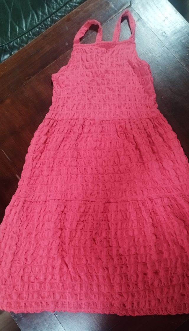 Vestido Zara rojo niña