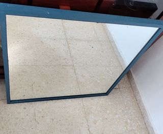 Espejo Ikea azul - 70x70cm