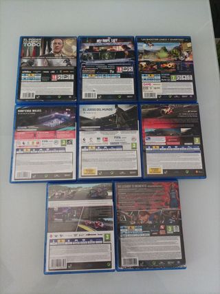 8 Juegos PS4 (PlayStation 4) Variados