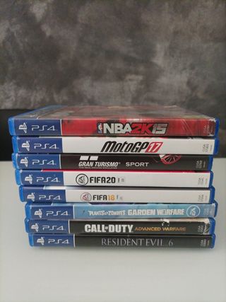 8 Juegos PS4 (PlayStation 4) Variados