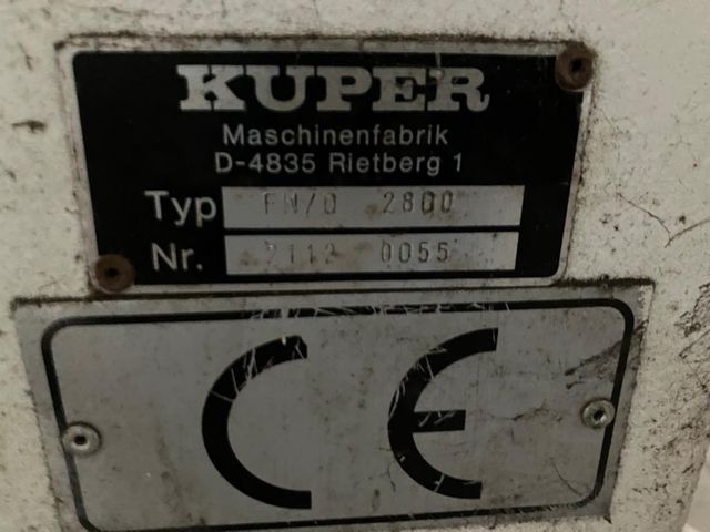 Encolador paquetes de chapa kuper