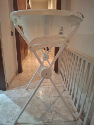 Bañera bebé plegable c/reductor
Muy cómodo