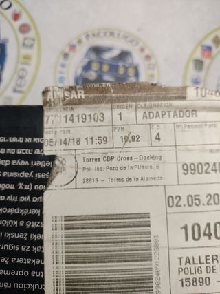 Adaptador porta bicicletas Renault THULE