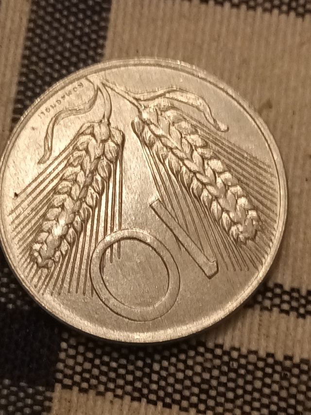 Moneta 10 centesimi Italia 1982