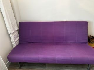 Sofá cama morado